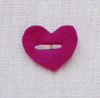 Valentine Heart Barrettes | Purl Soho