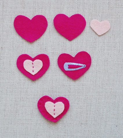 Valentine Heart Barrettes | Purl Soho