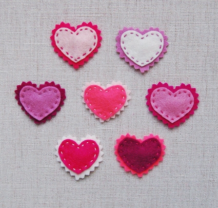 Valentine Heart Barrettes | Purl Soho