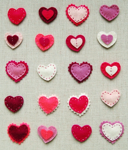 Valentine Heart Barrettes | Purl Soho