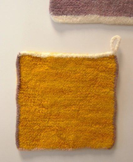 Four Felted Hot Pads | Purl Soho