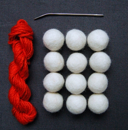 Felt Ball Trivets | Purl Soho