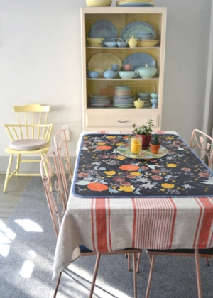 Oilcloth Placemat from Laura Normandin at Wren Handmade | Purl Soho