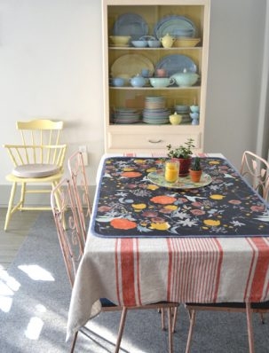 Oilcloth Placemat from Laura Normandin at Wren Handmade | Purl Soho