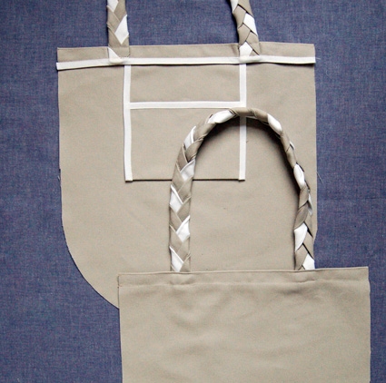 Braided Handle Canvas Tote | Purl Soho