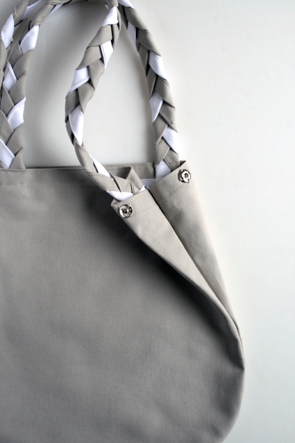 Braided Handle Canvas Tote | Purl Soho