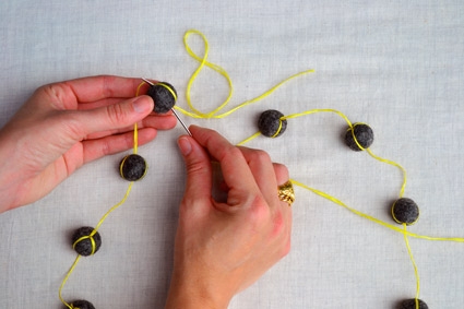 Felt Ball Necklaces | Purl Soho