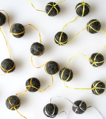 Felt Ball Necklaces | Purl Soho