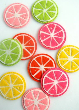 Citrus Coasters | Purl Soho