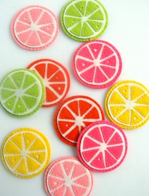 Citrus Coasters | Purl Soho
