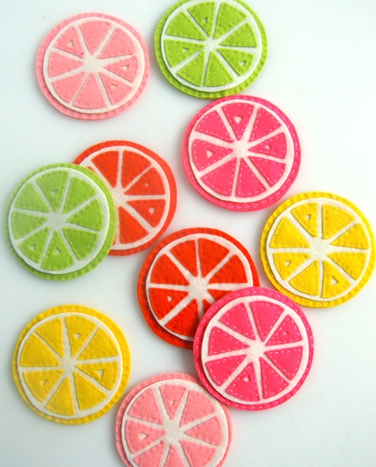 Citrus Coasters | Purl Soho