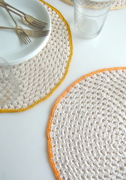 Granny Circle Placemats | Purl Soho