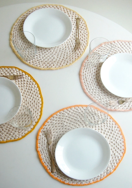 Granny Circle Placemats | Purl Soho