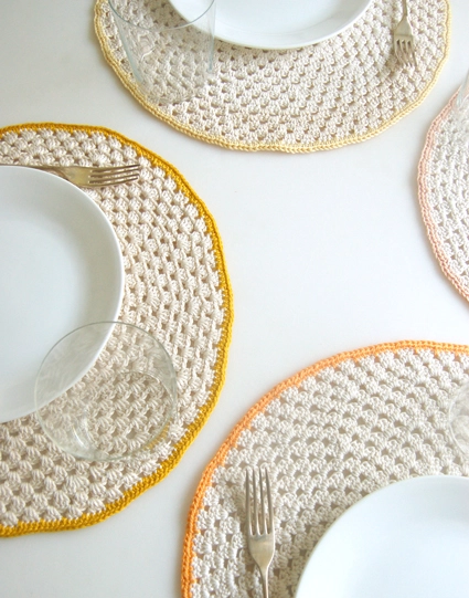 Granny Circle Placemats | Purl Soho