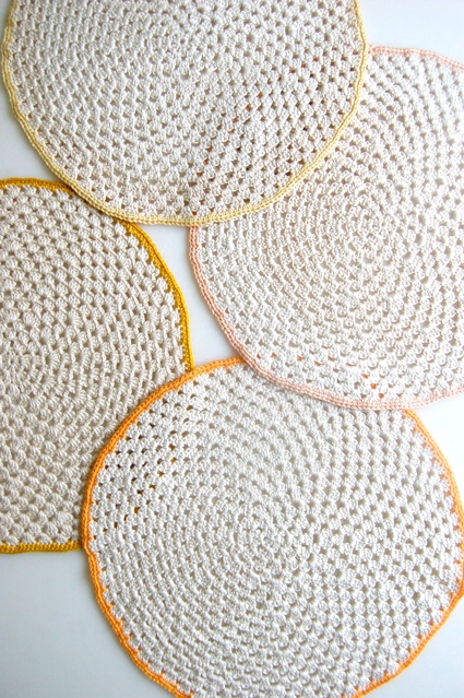 Granny Circle Placemats | Purl Soho