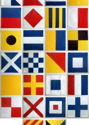 Nautical Flag Napkins | Purl Soho