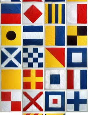Nautical Flag Napkins | Purl Soho