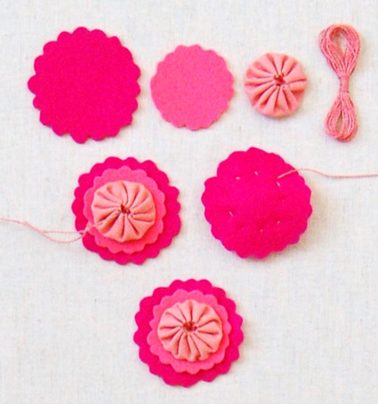 Felt Flower Charms | Purl Soho