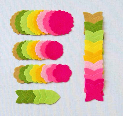 Felt Flower Charms | Purl Soho