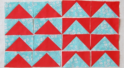 Mini Quilt of the Month, July: Flying Geese | Purl Soho