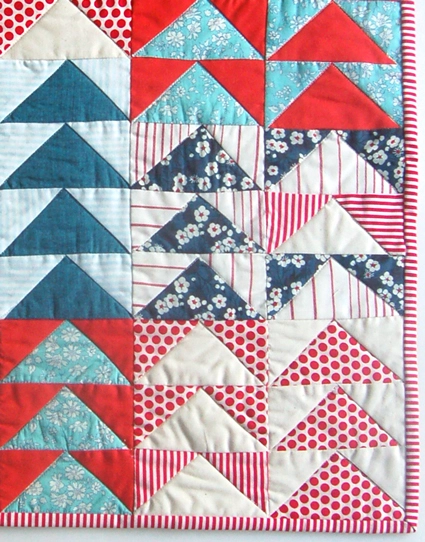 Mini Quilt of the Month, July: Flying Geese | Purl Soho