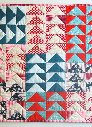 Mini Quilt of the Month, July: Flying Geese | Purl Soho