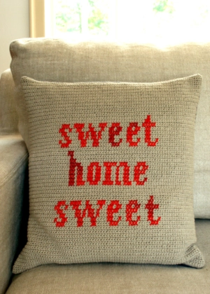 Sweet Home Sweet Pillow | Purl Soho