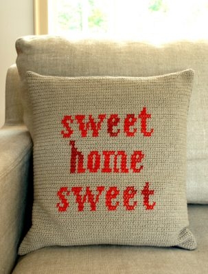Sweet Home Sweet Pillow | Purl Soho