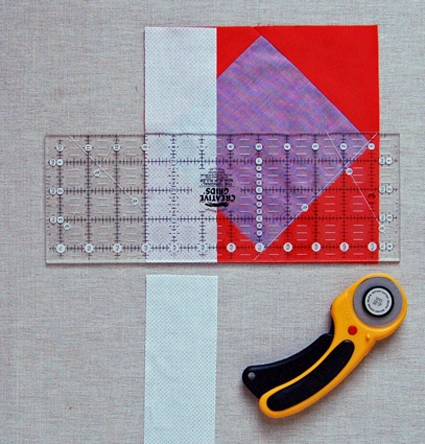 Mini Quilt of the Month, October: Amish Diamond | Purl Soho