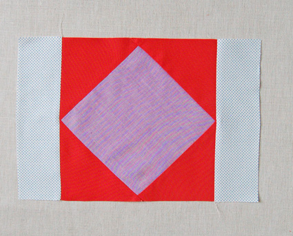 Mini Quilt of the Month, October: Amish Diamond | Purl Soho