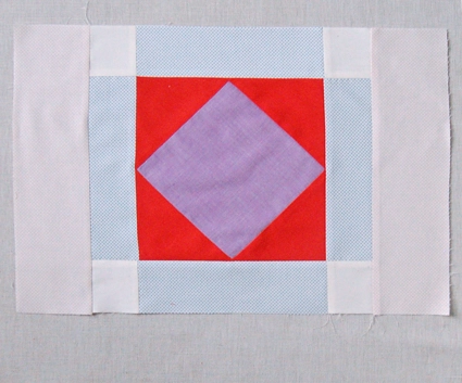 Mini Quilt of the Month, October: Amish Diamond | Purl Soho