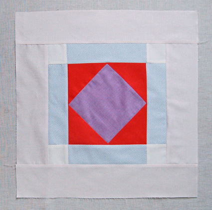 Mini Quilt of the Month, October: Amish Diamond | Purl Soho