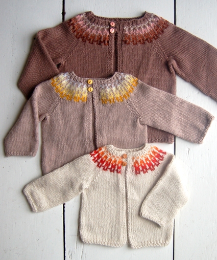 Baby Girl Fair Isle Cardigan | Purl Soho