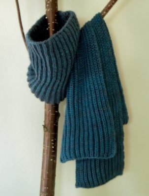 Fisherman’s Rib Scarf and Cowl | Purl Soho