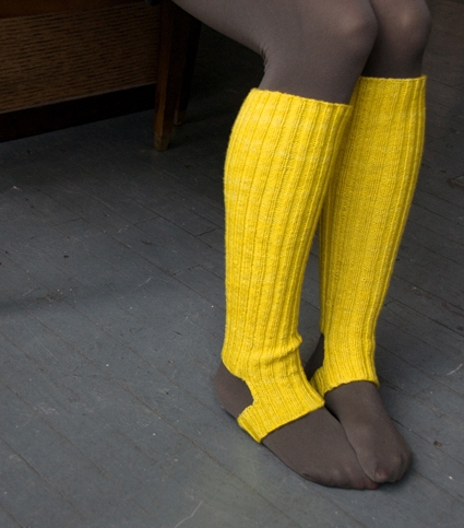 A Purl Soho Pattern: Loeffler Randall Rain Boot and Rain Bootie Stirrup Socks! | Purl Soho