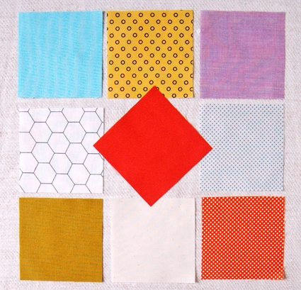 Mini Quilt of the Month, October: Amish Diamond | Purl Soho