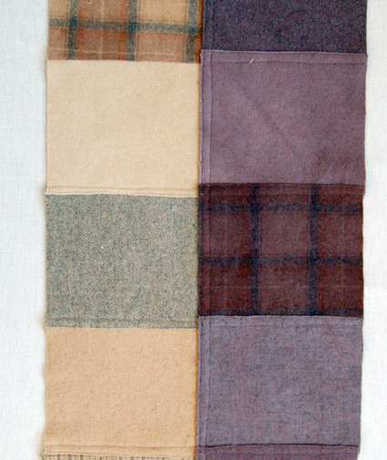 Felted Wool Patchwork Throw | Purl Soho