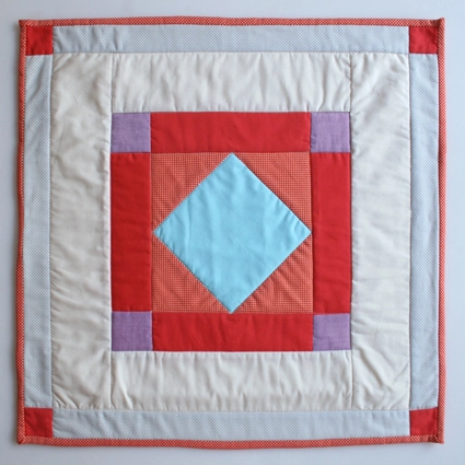 Mini Quilt of the Month, October: Amish Diamond | Purl Soho