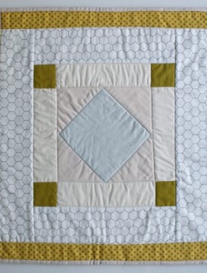 Mini Quilt of the Month, October: Amish Diamond | Purl Soho