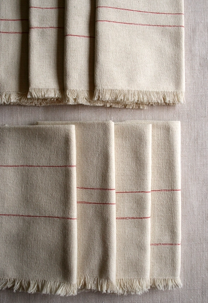 Pulled Fringe Napkins | Purl Soho