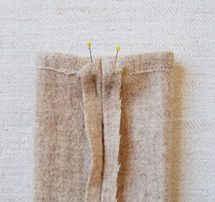 Felted Wool Wrist Warmers | Purl Soho