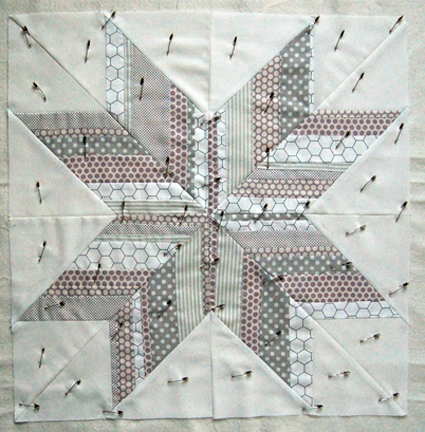 Mini Quilt of the Month, November: Striped Star | Purl Soho