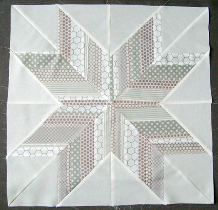 Mini Quilt of the Month, November: Striped Star | Purl Soho