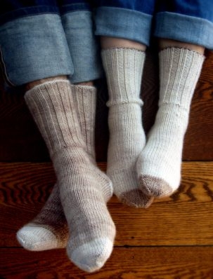 Homespun Boot Socks | Purl Soho