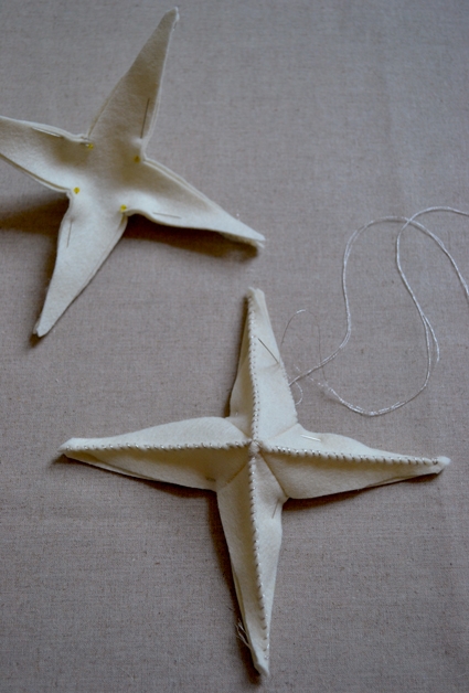 Felt Star Pendant + Tree Topper | Purl Soho