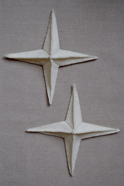 Felt Star Pendant + Tree Topper | Purl Soho