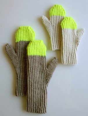 Paint Pail Mittens | Purl Soho