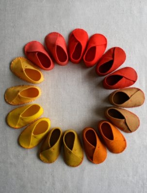 Felt Baby Shoes | Purl Soho