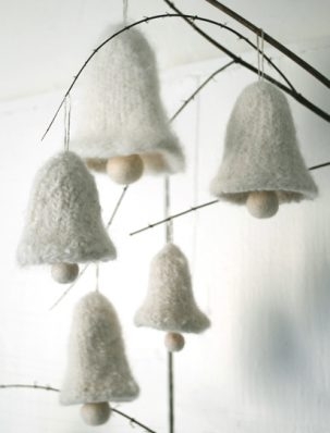 Felted Bell Ornaments | Purl Soho