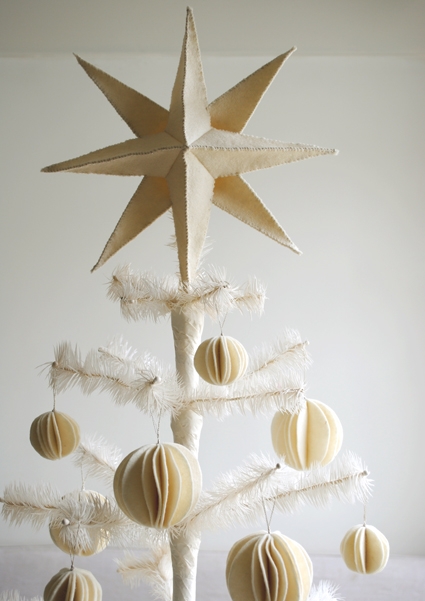 Felt Star Pendant + Tree Topper | Purl Soho